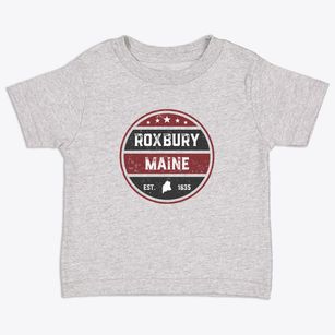 Roxbury Maine Americana Toddler T-Shirt