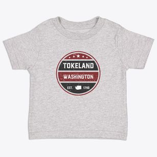 Tokeland Washington Americana Toddler T-Shirt