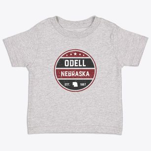Odell Nebraska Americana Toddler T-Shirt