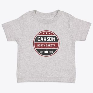 Carson North Dakota Americana Toddler T-Shirt