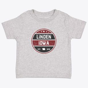 Linden Iowa Americana Toddler T-Shirt