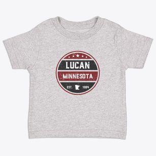 Lucan Minnesota Americana Toddler T-Shirt