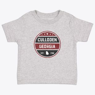 Culloden Georgia Americana Toddler T-Shirt