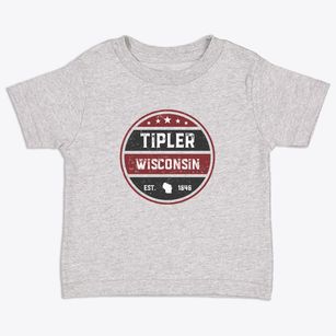 Tipler Wisconsin Americana Toddler T-Shirt