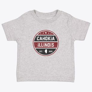 Cahokia Illinois Americana Toddler T-Shirt