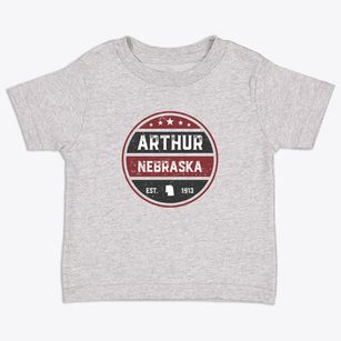 Arthur Nebraska Americana Toddler T-Shirt