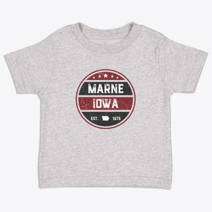 Marne Iowa Americana Toddler T-Shirt