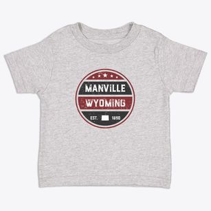 Manville Wyoming Americana Toddler T-Shirt