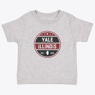 Yale Illinois Americana Toddler T-Shirt