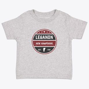 Lebanon New Hampshire Americana Toddler T-Shirt