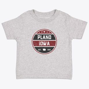 Plano Iowa Americana Toddler T-Shirt