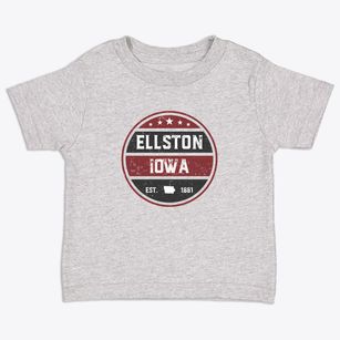Ellston Iowa Americana Toddler T-Shirt