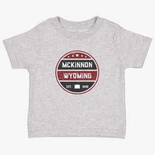 Mckinnon Wyoming Americana Toddler T-Shirt