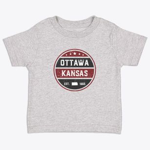Ottawa Kansas Americana Toddler T-Shirt