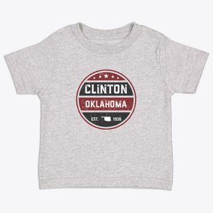 Clinton Oklahoma Americana Toddler T-Shirt
