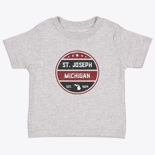 St. Joseph Michigan Americana Toddler T-Shirt