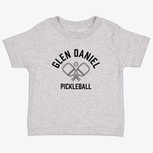 Glen Daniel West Virginia Pickleball Toddler T-Shirt