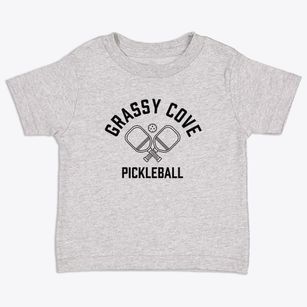 Grassy Cove Tennessee Pickleball Toddler T-Shirt