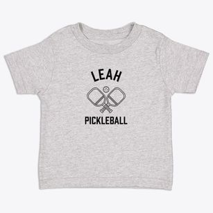 Leah Georgia Pickleball Toddler T-Shirt