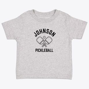 Johnson North Dakota Pickleball Toddler T-Shirt