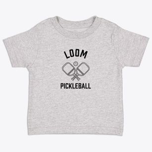 Loom West Virginia Pickleball Toddler T-Shirt