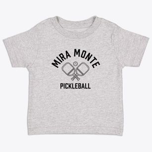 Mira Monte California Pickleball Toddler T-Shirt