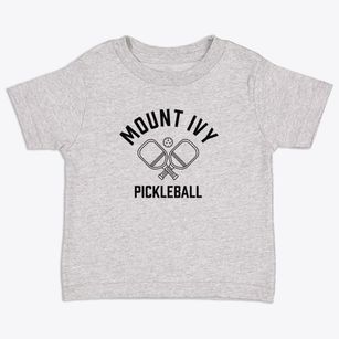 Mount Ivy New York Pickleball Toddler T-Shirt
