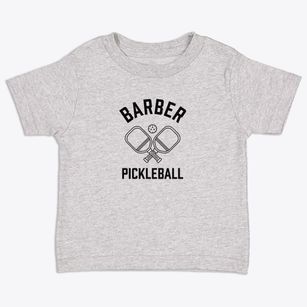 Barber Arkansas Pickleball Toddler T-Shirt