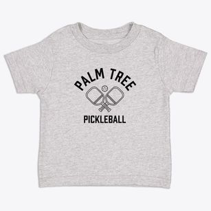Palm Tree New York Pickleball Toddler T-Shirt