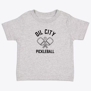 Oil City California Pickleball Toddler T-Shirt