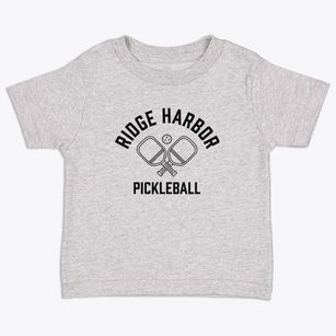 Ridge Harbor Florida Pickleball Toddler T-Shirt
