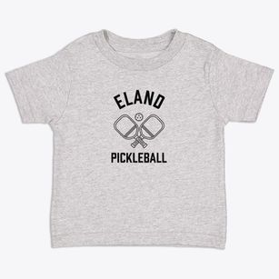 Eland North Dakota Pickleball Toddler T-Shirt