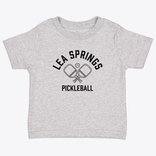 Lea Springs Tennessee Pickleball Toddler T-Shirt