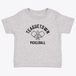 Teaguetown North Carolina Pickleball Toddler T-Shirt