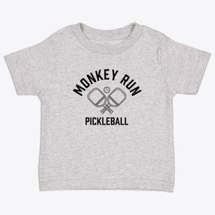 Monkey Run Missouri Pickleball Toddler T-Shirt