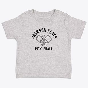 Jackson Flats West Virginia Pickleball Toddler T-Shirt