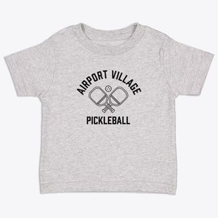 Airport Village Arkansas Pickleball Toddler T-Shirt