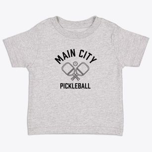 Main City Missouri Pickleball Toddler T-Shirt