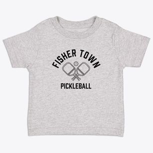 Fisher Town North Carolina Pickleball Toddler T-Shirt