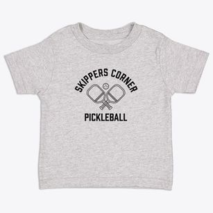 Skippers Corner North Carolina Pickleball Toddler T-Shirt
