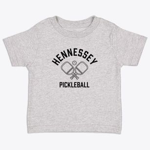 Hennessey Oklahoma Pickleball Toddler T-Shirt