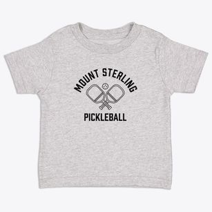 Mount Sterling Illinois Pickleball Toddler T-Shirt