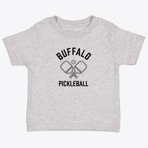 Buffalo Wisconsin Pickleball Toddler T-Shirt