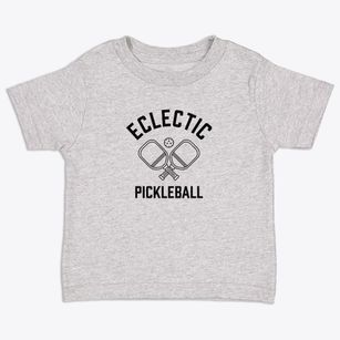 Eclectic Alabama Pickleball Toddler T-Shirt
