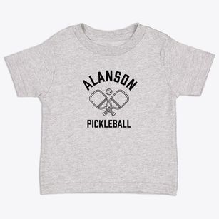 Alanson Michigan Pickleball Toddler T-Shirt