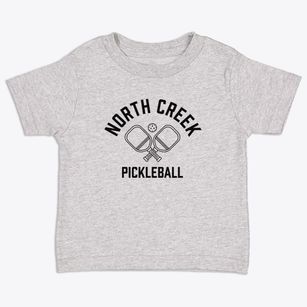North Creek New York Pickleball Toddler T-Shirt