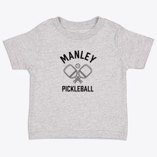 Manley Nebraska Pickleball Toddler T-Shirt