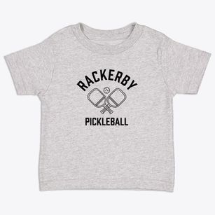 Rackerby California Pickleball Toddler T-Shirt