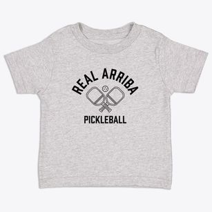 Real Arriba Puerto Rico Pickleball Toddler T-Shirt