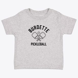 Burdette West Virginia Pickleball Toddler T-Shirt